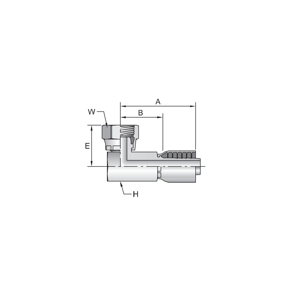 1B443 Male BSP 60° Cone Hydraulic Fitting | Gemco